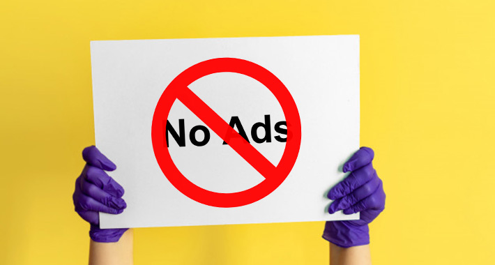 No Ads