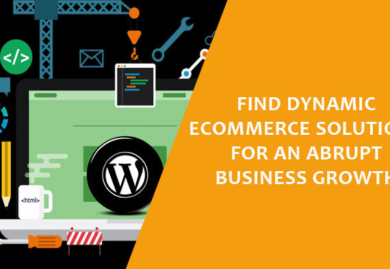 Find Dynamic Ecommerce Solutions For an abrupt business growth