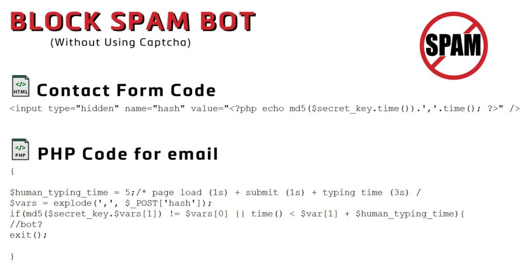 Block email Spambot img4
